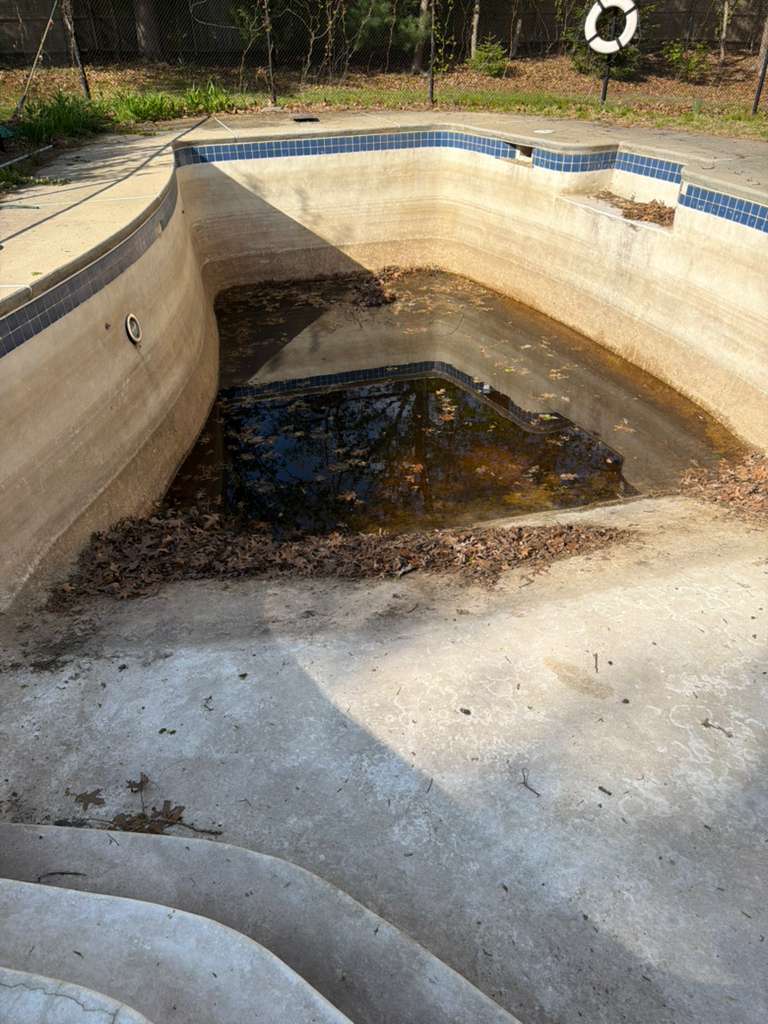 Green-to-clean opening — pool before service in Massachusetts