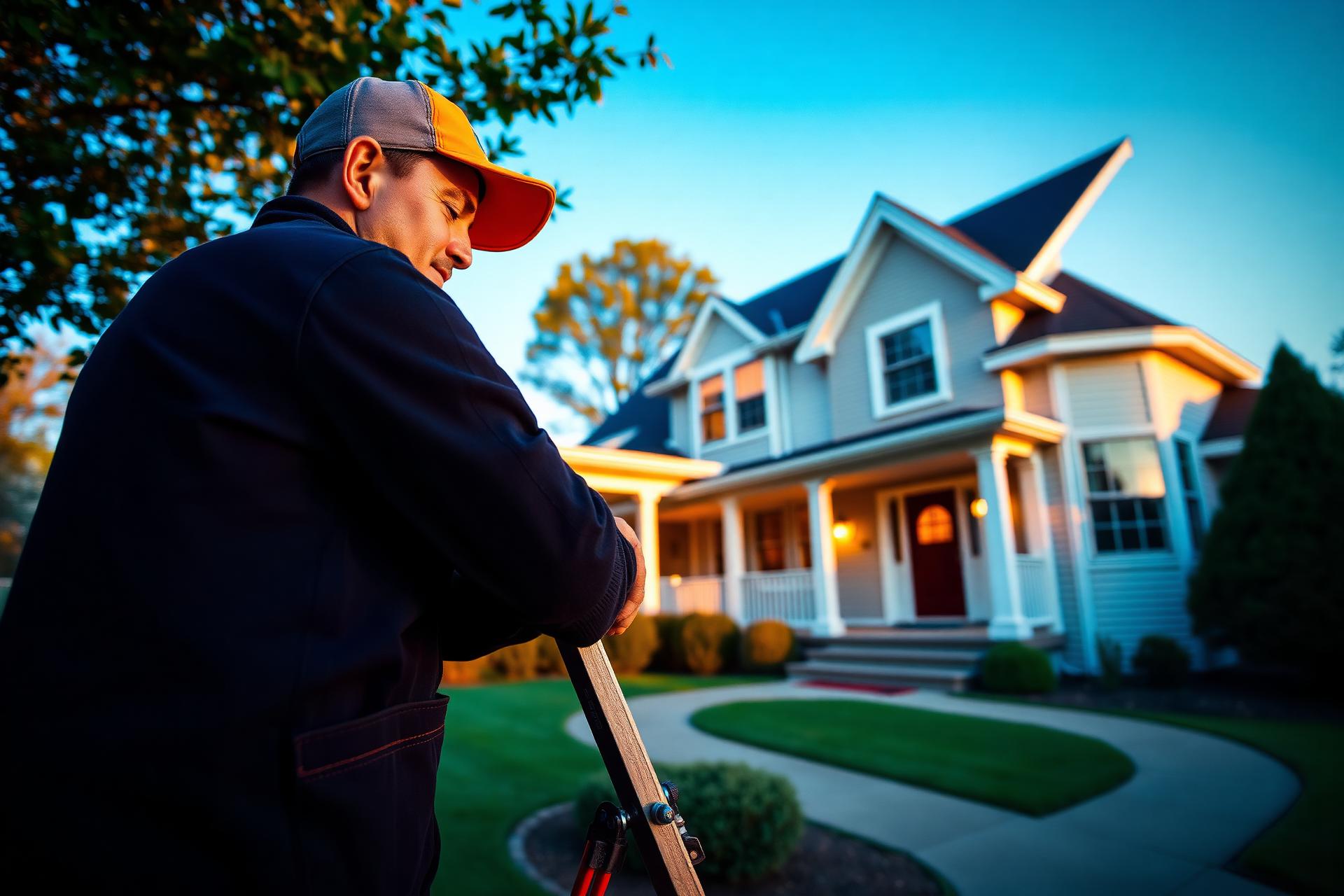 Total Care Pro Services technician at a Massachusetts home